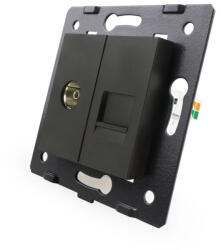 LIVOLO Modul Priza dubla televizor+retea calculator, TV+RJ45 (VL-C7-1VC-18)