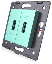 LIVOLO Modul priza dubla usb Livolo (VL-C7-2USB-18)