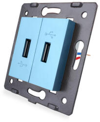 LIVOLO Modul priza dubla usb Livolo (VL-C7-2USB-19)