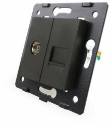 LIVOLO Modul Priza dubla televizor+retea calculator, TV+RJ45 (VL-C7-1VC-19)