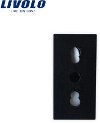 LIVOLO Modul priza simpla standard italian 16 a, negru (C9-CIT-12)
