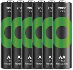 GP Batteries ReCyko Pro Professional tölthető AA elem (HR6), 6 db (1032226200)