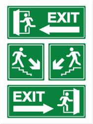  Indicator Exit, 210x297mm ISEA4