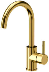 Quadron Naomi íves csaptelep PVD nano gold 1332