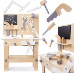  Atelier de lemn cu unelte pentru bricolaj (IA-KX6281) Set bricolaj copii