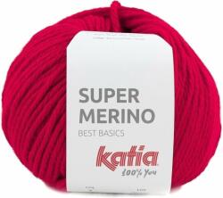 Katia Super Merino 4 Red Плетива прежда (SM 4)