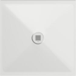 SAPHO GSI EXTRA FLAT zuhanytálca, ExtraGlaze, 80x80x2cm, matt fehér (46080809) (46080809) - szaniteresklimacenter
