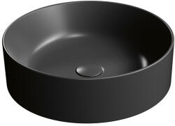 SAPHO GSI KUBE X kerámiamosdó, átm. : 45cm, matt fekete (942726) (942726) - szaniteresklimacenter