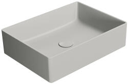 SAPHO GSI KUBE X kerámiamosdó, 50x37cm, matt cement (942917) (942917) - szaniteresklimacenter