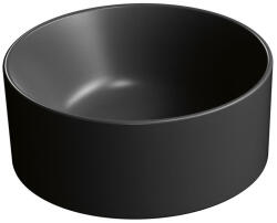SAPHO GSI KUBE X kerámiamosdó, átm. : 32cm, matt fekete (943526) (943526) - szaniteresklimacenter