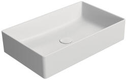 SAPHO GSI KUBE X kerámiamosdó, 60x37cm, matt fehér (945309) (945309)