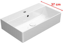 SAPHO GSI KUBE X kerámiamosdó, 60x37cm, rektifikált, ExtraGlaze (94549111) (94549111)