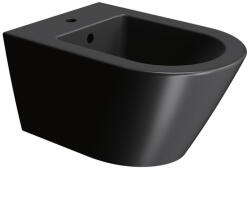 Sapho GSI KUBE X fali bidé, 36x55cm, matt fekete (9465126) (9465126)