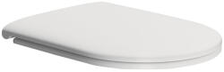 SAPHO GSI PURA/KUBE X WC-ülőke, Soft Close, duroplast, matt fehér/króm (MS992C09) (MS992C09)