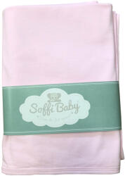 Soffi Baby takaró pamut dupla rózsaszín 80x100cm - patikamra