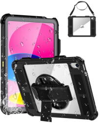 SHELLBOX Husa pentru iPad 10 (2022) 10.9 - ShellBox Waterproof IP68 - Black (KF2325599) - pcone