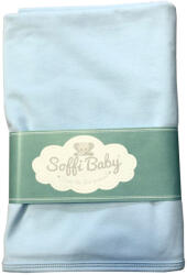 Soffi Baby takaró pamut dupla kék 80x100cm - patikamra