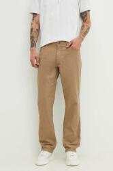 MEDICINE pantaloni barbati, culoarea bej, drept ZPYH-SPM046_80M