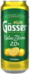 Gösser Natur Zitrone Citrom /Dobozos/ [0, 5L|2%] [24db/pack] - diszkontital