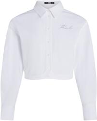 KARL LAGERFELD Bluză alb, Mărimea 44