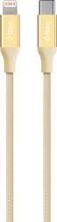 Ttec Кабел ttec AlumiCable Type-c - Lightning Fast Charging Cable 150cm - Gold