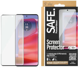 Panzer Стъклен протектор SAFE за Motorola Moto Edge 50 Pro, Edge 50 Ultra, UWF, Case friendly