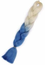  KIK Hair Cinnamon szintetikus Braids ombre kék szőke