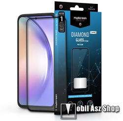 MyScreen SAMSUNG Galaxy S23 FE (SM-S711), MYSCREEN DIAMOND GLASS LITE EDGE üvegfólia, 9H, Teljes, Fekete (MD7923 DGLFG)