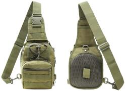 WARAGOD Soldat assault S crossbody táska, olívazöld
