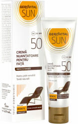 Gerovital Crema nuantatoare pentru fata SPF 50 Sun, 50 ml, Gerovital