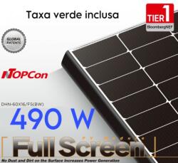 DAH Solar Panouri solare DAH DHN-60X16/FS(BW) 490W (DHN-60X16-FS-BW-490W)