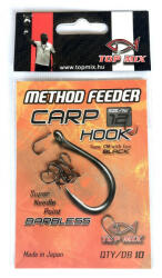 TOPMIX Method Feeder Carp 14 Füles, Szakáll Nélküli Pontyozó Horog 10db (TM836)