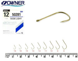 Owner Hooks Sode Light 50281 18 Lapkás, Szakállas Keszegező Horog 14db (O50281-18)