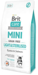 Brit Mini Light & Steril Rabbit & Salmon 7kg - krizsopet
