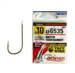 Owner Hooks Match Tournament 56535 16 Szakállas, Lapkás Keszegező Horog 14db (56535-016)