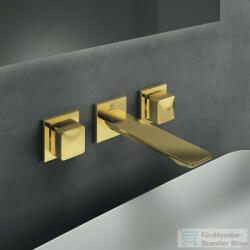 Ideal Standard CONCA fali/falsík alatti mosdó csaptelep 18 cm-es kifolyóval, , Brushed Gold A7445A2 (A7445A2)