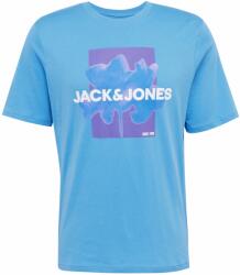 JACK & JONES Póló 'FLORALS' kék, Méret S