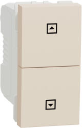 Schneider Electric Intrerupator jaluzele cu revenire 1M Schneider Noua Unica bej NU310744SC (NU310744SC)