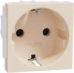 Schneider Electric Priza schuko standard german 2P+E 2M Schneider Noua Unica bej NU303644 (NU303644)