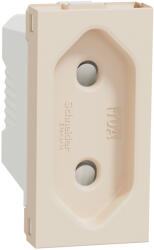 Schneider Electric Priza simpla standard european 1M Schneider Noua Unica bej NU303144 (NU303144)