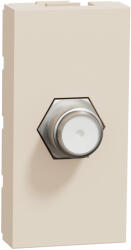 Schneider Electric Priza TV de capat Tip F 1M Schneider Noua Unica bej NU346844 (NU346844)