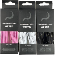 Ground Control GC Hockey Laces With Metal Tips - Pink