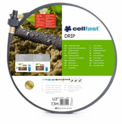Cellfast izzadó tömlő drip 7, 5 m
