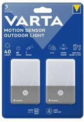 VARTA Motion Sensor Outdoor Light éjjeli Lámpa Twinpack - 16634 (16634)