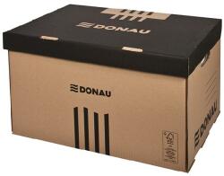 DONAU Archiváló konténer DONAU felfelé nyíló 555x370x315 mm barna - papiriroszerplaza