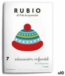 Cuadernos Rubio Early Childhood Education Notebook Rubio Nº7 A5 Spaniolă (10 Unități)