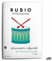 Cuadernos Rubio Early Childhood Education Notebook Rubio Nº9 A5 Spaniolă (10 Unități)