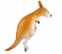 GoDan S. A Sétáló fólia lufi, kenguru, 72*82 cm