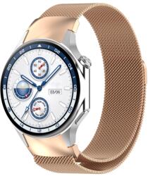 MILANESE Fém szíj a OnePlus Watch 3 / Watch 2 rózsaszín arany