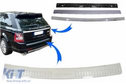 KITT KIT hátsó lökhárító védőburkolat és csomagtartó ajtó díszlécek, Range ROVER Sport L320 (2005-2011) modellekhez, króm, Autobiography dizájn Kompatibilis: Land Rover Range Rover Sport (2005-2011) (COFPR